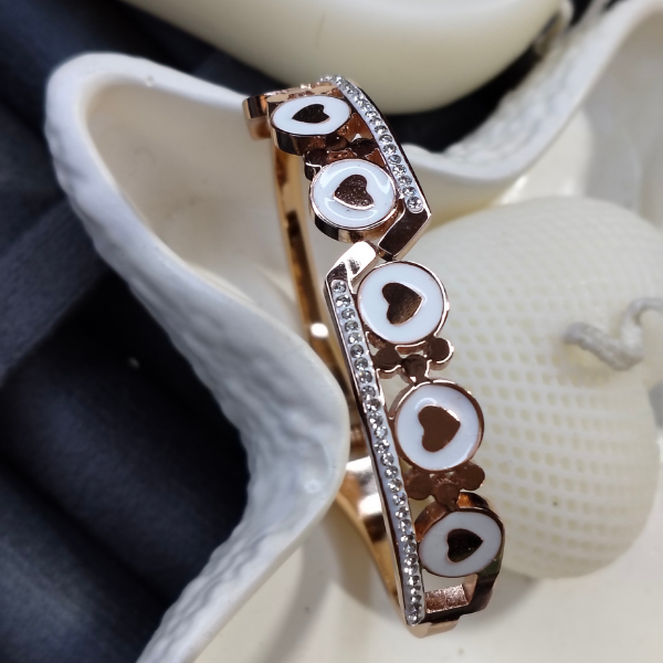 Trendy Kids Bracelet – 18K Gold Plated, Anti-Tarnish, Waterproof, Everyday Minimalist Jewelry (ROSE GOLD)