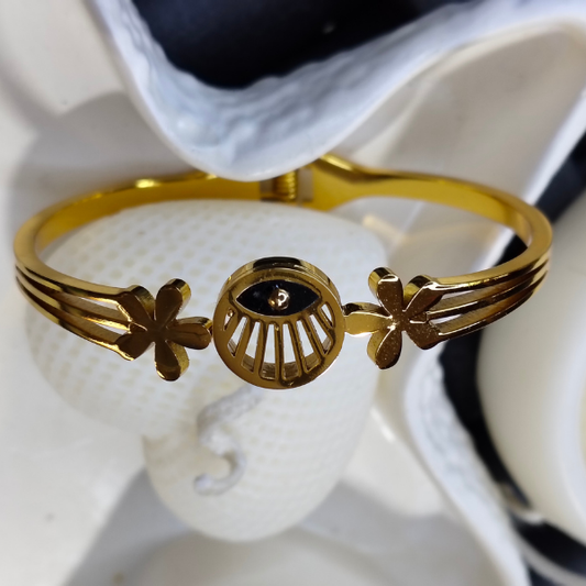 Trendy Kids Bracelet – 18K Gold Plated, Anti-Tarnish, Waterproof, Everyday Minimalist Jewelry (GOLD)