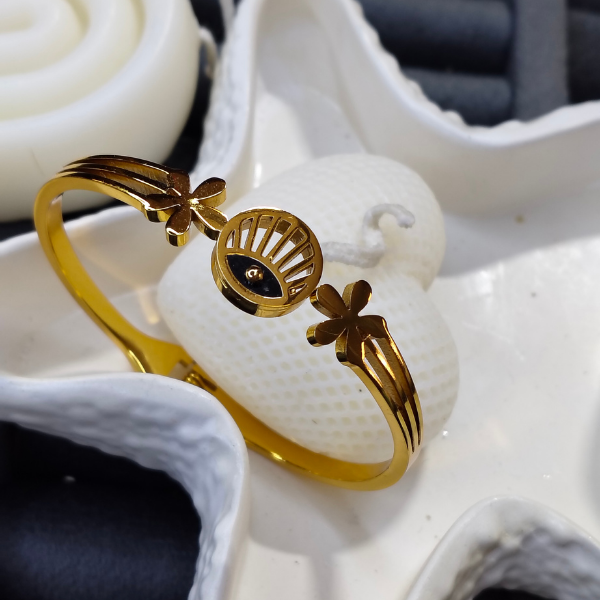 Trendy Kids Bracelet – 18K Gold Plated, Anti-Tarnish, Waterproof, Everyday Minimalist Jewelry (GOLD)