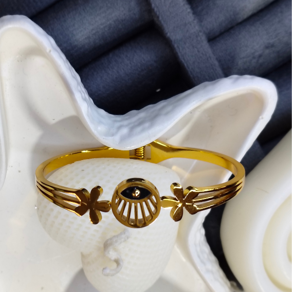 Trendy Kids Bracelet – 18K Gold Plated, Anti-Tarnish, Waterproof, Everyday Minimalist Jewelry (GOLD)