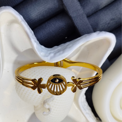 Trendy Kids Bracelet – 18K Gold Plated, Anti-Tarnish, Waterproof, Everyday Minimalist Jewelry (GOLD)